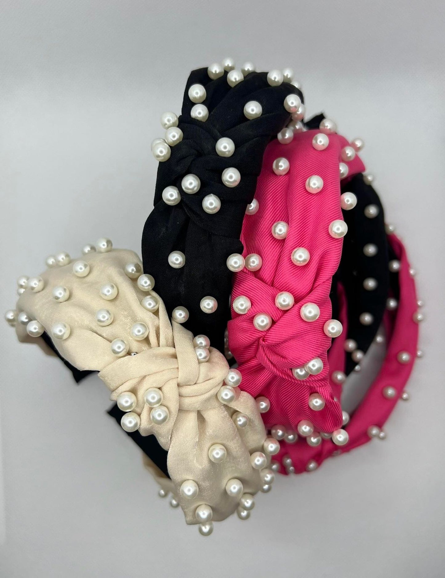 Pearl Knotted Headbands