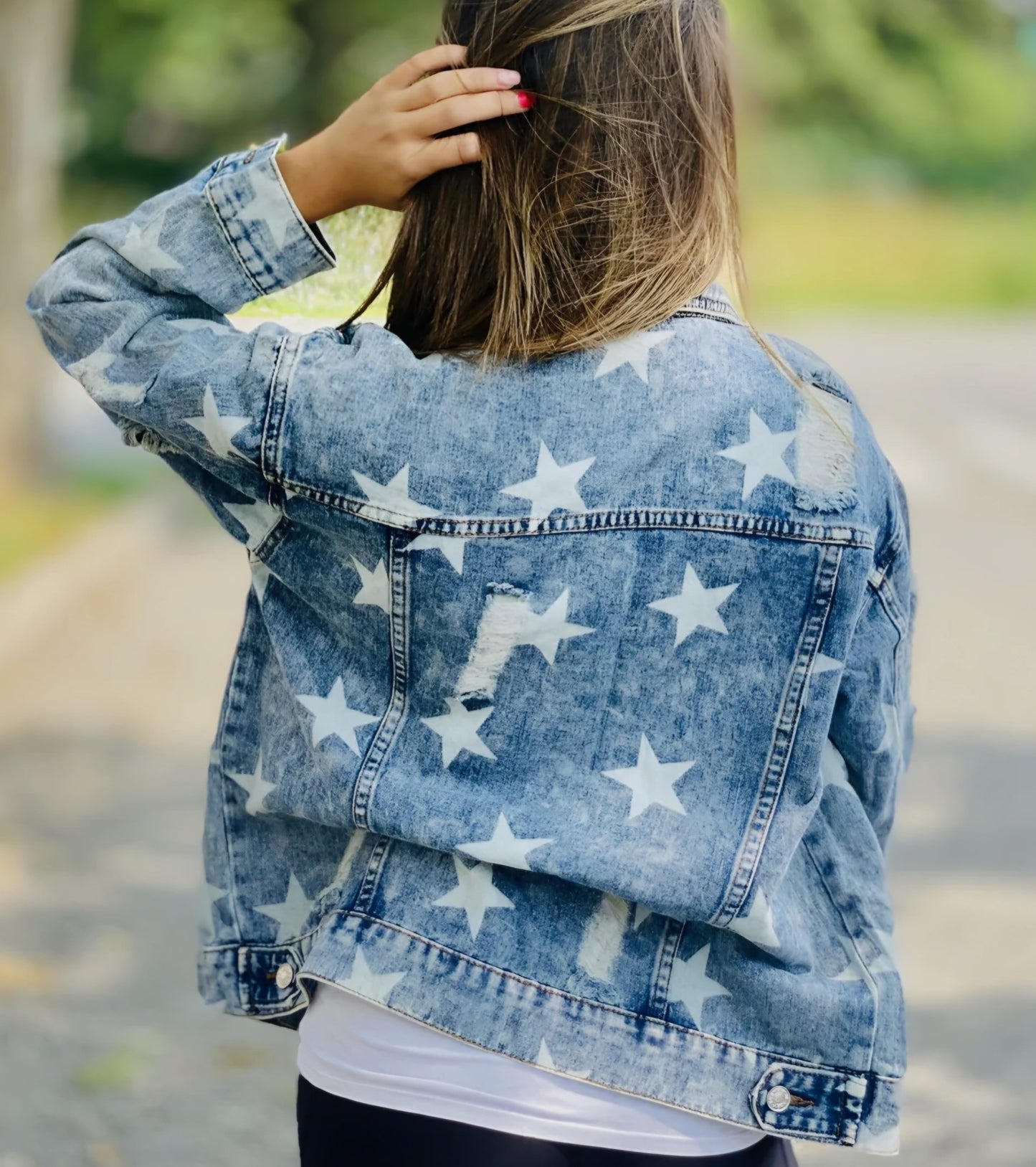 Star Struck Vintage Denim Jacket