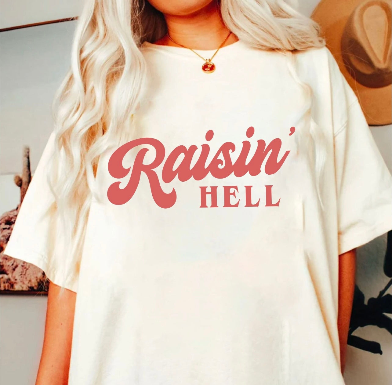 Raisin’ Hell Graphic Tee