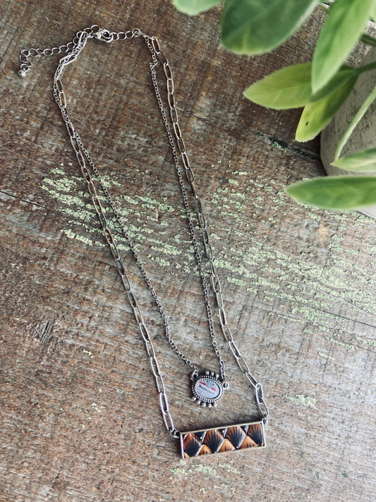 Budweiser Layered Necklace