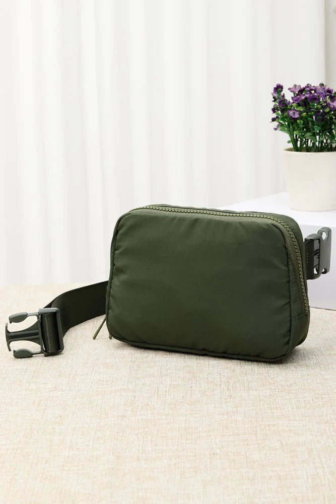 Everyday Crossbody Belt Bag - Olive