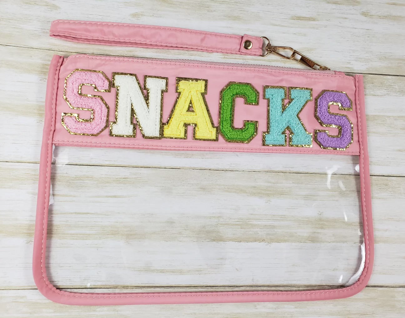 Snacks Wristlet Bag